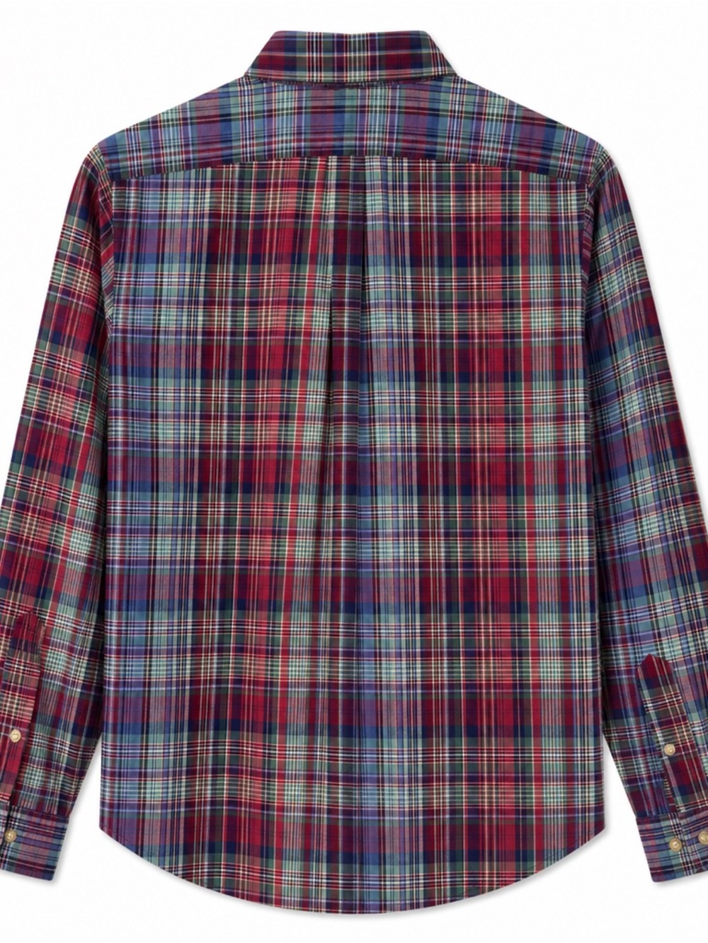Polo Ralph Lauren Plaid Oxford Button Down Shirt Men’s Small 100% Cotton Classic - Picture 3 of 12